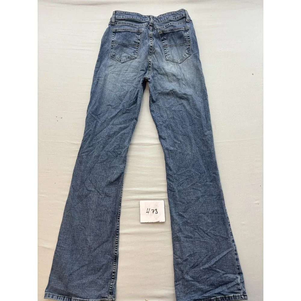 St. John's Bay Boys' Stretch Denim Jeans Blue Size 8T Bootcut Straight Leg